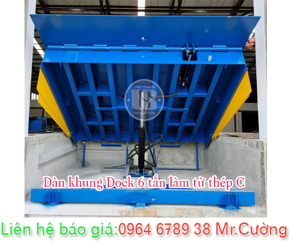 Khung dưới của Dock leveler 6 tấn